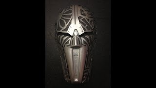 Как сделать маску ситха из Звездные Войны / How to make a sitha mask from Star Wars