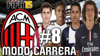 FIFA 15: AC MILAN Modo Carrera #8 DIFICIL DECISION (Laporte, Marquinhos, Varane o David Luiz?)