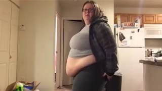 BBW Tries On Old Clothes
