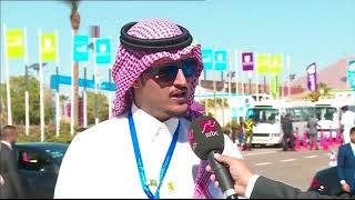 " صباحك مصري " يلتقي مع أحد ممثلى الوفد السعودي في " منتدى شباب العالم"