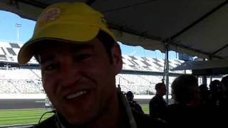 Buddy Rice and Charles Espenlaub After Early Morning Fog at Rolex 24