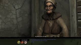 Streaming The Witcher 1 - Chapter 2 -  Losing while gambling with old ladies and dryads