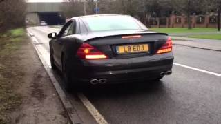 Mercedes SL500 exhaust sound
