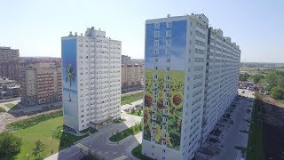 Презентационный фильм Жилой квартал "На Петухова". Строительный концерн "Сибирь" Новосибирск