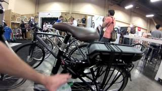 Interbike 2014: Gazelle Orange Comfort Electric Bike