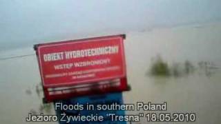 Jezioro Żywieckie-Powódź 2010
