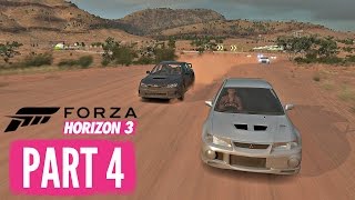 Forza Horizon 3 Walkthrough Part 4 - Subaru Impreza vs Mitsubishi Lancer! (Xbox One S Gameplay)