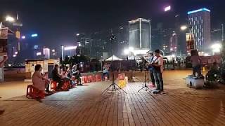 直播hk.Oct12Sat@中環摩天輪~Ah lam & his band~d hui。《廣場貌I0分鐘~開始段》