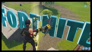 Fortnite: All 8 FORTNITE Letter Locations (Search F-O-R-T-N-I-T-E Letters)