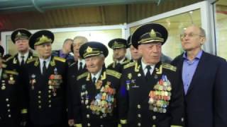 Открытие  экспозиции, посвященной юбилею 14 й дивизии подводных лодок.