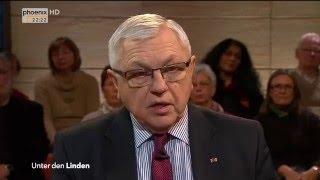 "Terrorziel Deutschland - Ist Krieg die Antwort?" - Unter den Linden am 18.01.2016