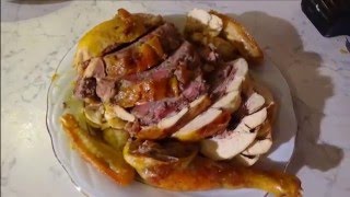 Рождественский Фаршированный Петух !