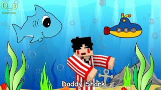 Baby Shark - 4 Brother Version | Minecraft Animation Indonesia