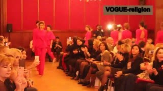 VOGUE-religion на показе коллекции Haute Couture 2015 IGOR CHAPURIN в отеле METROPOL