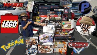 Buying a Car Full Of TOYS From CARLS NEW SHOP!!! SHOPPING For The BIGGEST LEGO & CARS HAUL EVER!!!