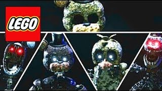 How To Build: LEGO All Animatronics The Joy Of Creation || (Story Mode) Compilation!