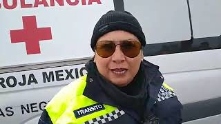 El Valedor Tv Fuerte volcadura carretera Acuña Piedras Negras Coahuila Mexico Cruz Roja Reporte live