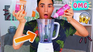 JE FAIS DU SLIME XXL DANS UN BLENDER ?!! JustJonathan