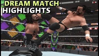 WWE 2K19 AJ STYLES VS ADAM COLE | DREAM MATCH HIGHLIGHTS