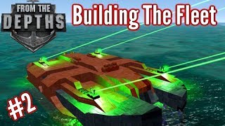 Building The Fleet | #2 | Guardian 'Ship' (Anti Munition Laser Vehicle!)  | From The Depths