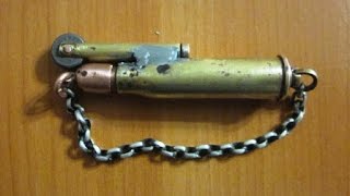 Зажигалка из патрона 7,62мм времен ВОВ Восстановление