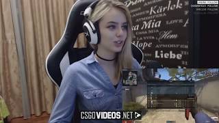 CS:GO Girls Compilation (Aces, Case Openings, Funny moments, Stream)