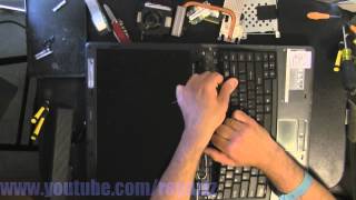 ACER EXTENSA 4620 take apart, disassemble, how to open video disassembly