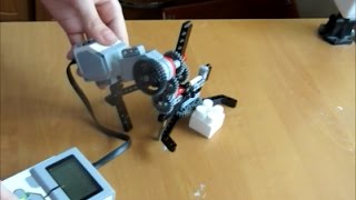 Подъемный механизм 2. Lego Mindstorms Ev3