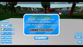 ALL NEW CODES IN GIANT DANCE OFF SIMULATOR (WORKING)