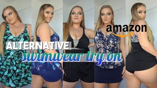 Trying on Plus Size Alternative Swim from Perona on Amazon | Swimsuit Try On Haul
