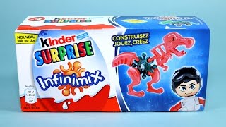 Kinder Surprise Eggs Infinimix Dinosaur Toys