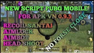 New Cheat PUBG MOBILE SCRIPT aman No Banned!! SCRIPT Free!!