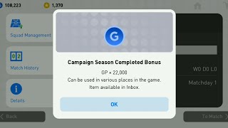 How to Get Easy GP From Sim Campaign PES 2019 Mobile