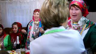 Марийская свадьба танцы и песни привезли невесту домой