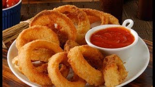 божественные  луковые кольца в кляре "выжить на сотку"