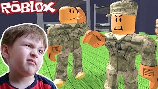 ЗАБРАЛИ В АРМИЮ В ROBLOX Тёмик в армии!!! ROBLOX ARMY TRAINING!!!