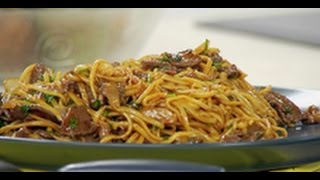 Китайская жареная лапша с говядиной / рецепт от шеф-повара / Илья Лазерсон / Обед безбрачия