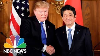 President Donald Trump Holds Bilateral Meeting With Japan's Prime Minister Shinzō Abe | NBC News