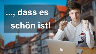 ГЛАГОЛ В КОНЕЦ - порядок слов в немецком предложении | Базовый немецкий A0-A1