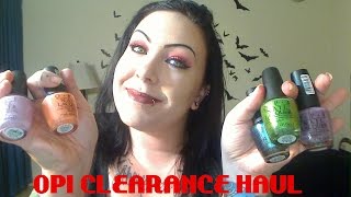 Sally Beauty Supply Clearance Haul Feat. O.P.I Nail Polish