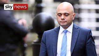 Sajid Javid's shock resignation as chancellor