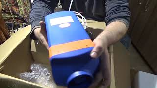 Дизельный фен с Алиэкспресс для обогрева гаража unboxing