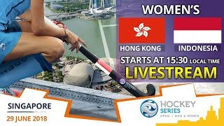 Hong Kong China v Indonesia | 2018 Women’s Hockey Series Open Singapore | FULL MATCH LIVESTREAM