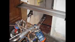 Costruzione prototipo tubolare motore moto motociclistico honda cbr 600 4 cilindri con kit dynojet