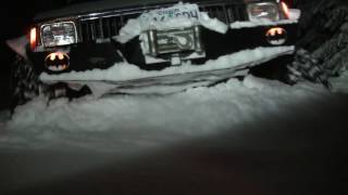 Chimney Rock Snow Wheeling