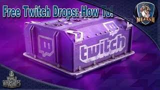 Free Twitch Drops! How to get FREE items in World of Warships