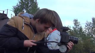 Актеры фильма с "Праздником, ма" в прямом эфире (улучшенное качество картинки)