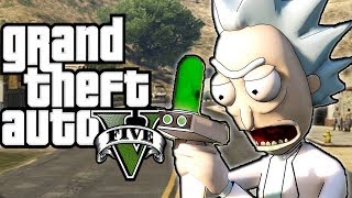 RICK & MORTY in GTA 5 - CEL MAI BUN MOD DIN 2017 !