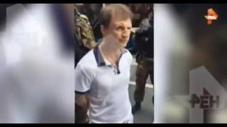 Видео задержания «вора в законе» Рубена Ивановского в Санкт Петербурге