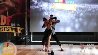 Maycheal & Mayra - Bachata Show | EDF 2018